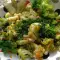 Salade met bloemkool en broccoli