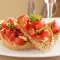 Garlic Bruschetta with Aromatic Tomatoes