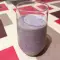 Batido vegano de arándanos