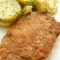 Minced Meat Schnitzels with Steamed Potatoes