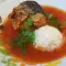 Baked Mackerel in Tomato Sauce