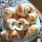 Mis croissants dulces con crema