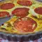 Savory Quiche with Tomatoes and Cheese