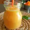 Smoothie de calabaza con compota de ciruelas