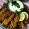 Breaded Zucchini Sticks with Cornflakes