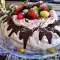 Schokotorte Pavlova zu Ostern