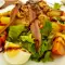 Salade met tonijn, ansjovis en asperge