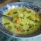 Vegetable Soup with Milk and Turmeric