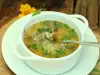 Lamb Soup with Mushrooms and Rice