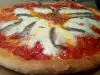 Pizza Margarita con anchoas