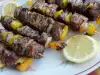 Brochetas de ternera especiada