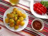 Sauteed Baby Potatoes with Dill and Garlic