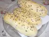 Baguettes with Olives and Sesame Seeds