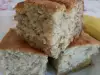 Banana Sponge Cake with Milk