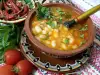 Spicy Bean Stew with Spearmint and Mint