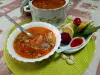 Borsch con carne de ternera