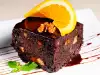 Choco-Cake with Walnuts and Orange