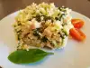 Bulgur with Spinach and Chicken