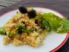 Gezonde salade met bulgur en tonijn