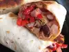 Burrito Chimichanga with Chicken