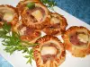 Appetizing Puff Pastries with Mince and Cheese