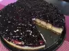 Cheesecake ușor cu gem de afine