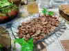 Fairy Ring Mushrooms with Thyme in Butter