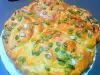 Pan de ajo relleno de espinacas