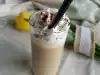 Kakao Frappé mit Rum und Sahne