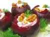 Beetroots with Cream Cheese Filling