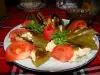 Dietary Stuffed Peppers with Cottage Cheese and Goat Cheese