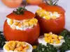 Stuffed Tomatoes with Roasted Corn