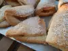 Galletas caseras de membrillo y manzana