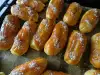 Homemade Eclairs with Caramel Glaze