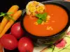 Tomato and Carrot Cream Soup