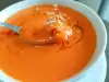 Cold Tomato Soup with Tuna