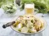 Potato Salad with Eggs and Mayonnaise