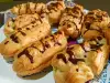 Eclairs with Chocolate Filling