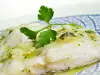 Pescado blanco al horno con vino blanco