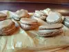 Macarons franțuzești cu cremă de mascarpone