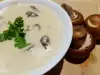 French Butter Sauce with Mushrooms