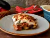 Moussaka griega clásica con berenjenas