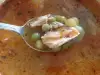 Chicken and Peas Soup