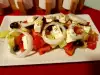 Greek Salad with Feta Cheese and Olives