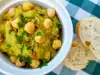 Guacamole con garbanzos