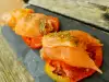 Homemade Marinated Salmon Rolls