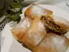 Krokante droge baklava met tahini