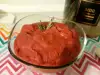 Homemade Beetroot and Rosemary Hummus