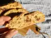 Cantuccini with Pieces of Chocolate