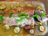 Carpín al horno con vino blanco